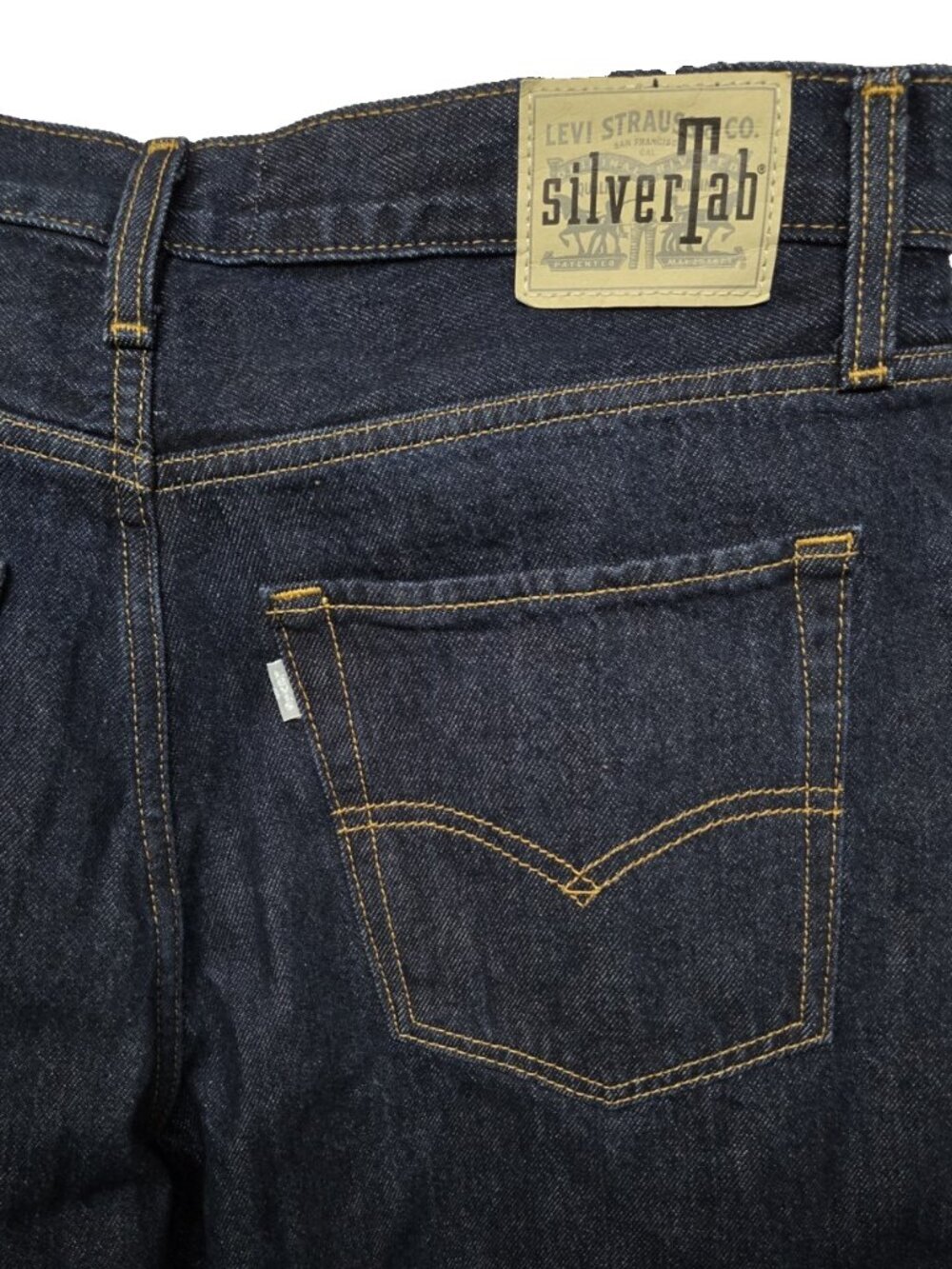 Levis "94 Baggy Mens Jeans Silver Tab 31 Dark Denim Wide Leg Hip Hop Skater